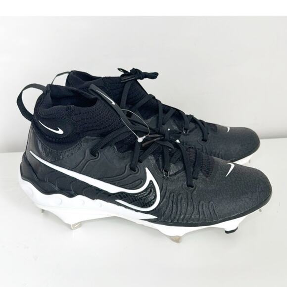 New Nike 9 Men's Alpha Huarache NXT Metal Baseball Cleats - Picture 2 of 10